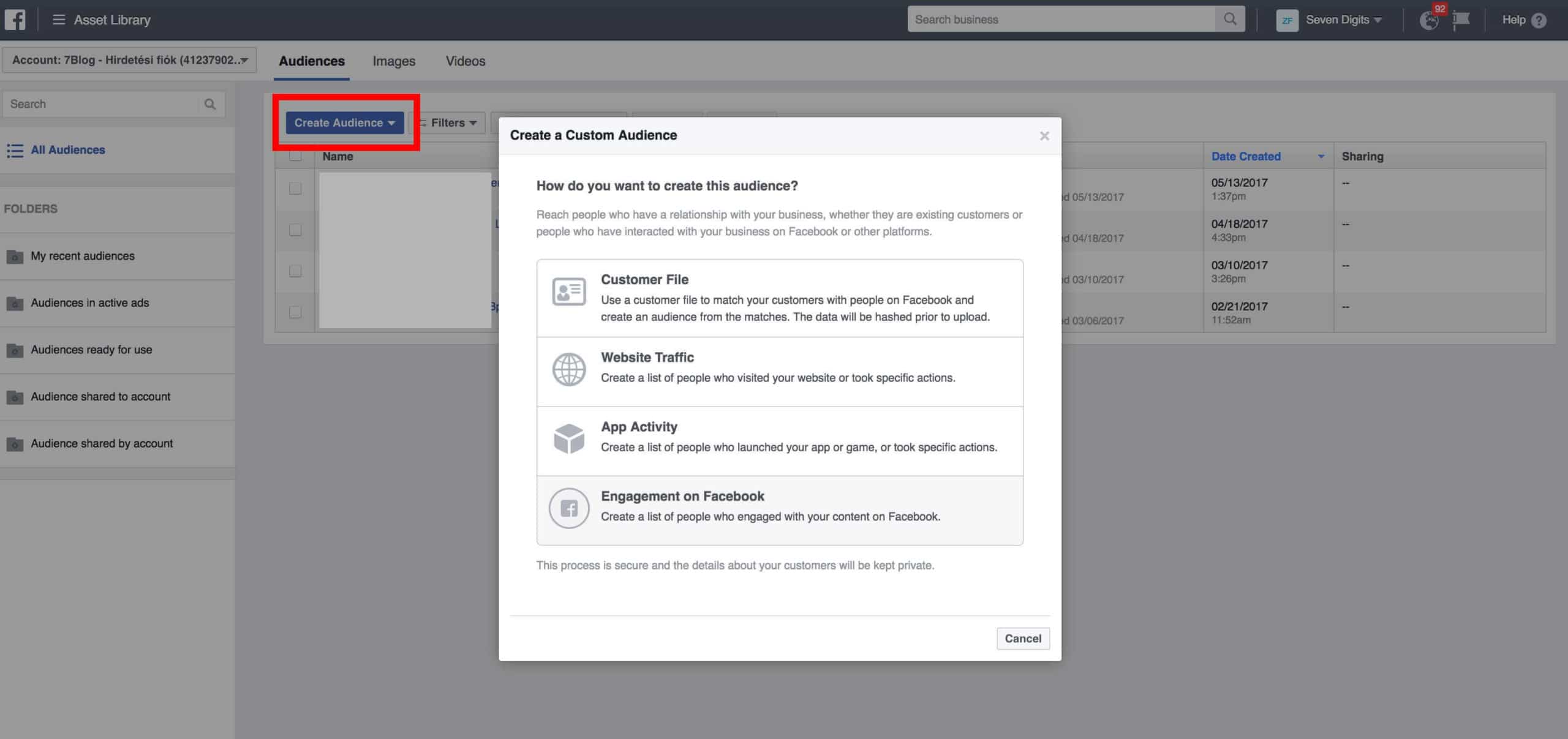facebook hirdet&eacute;s - k&ouml;z&ouml;ns&eacute;gek