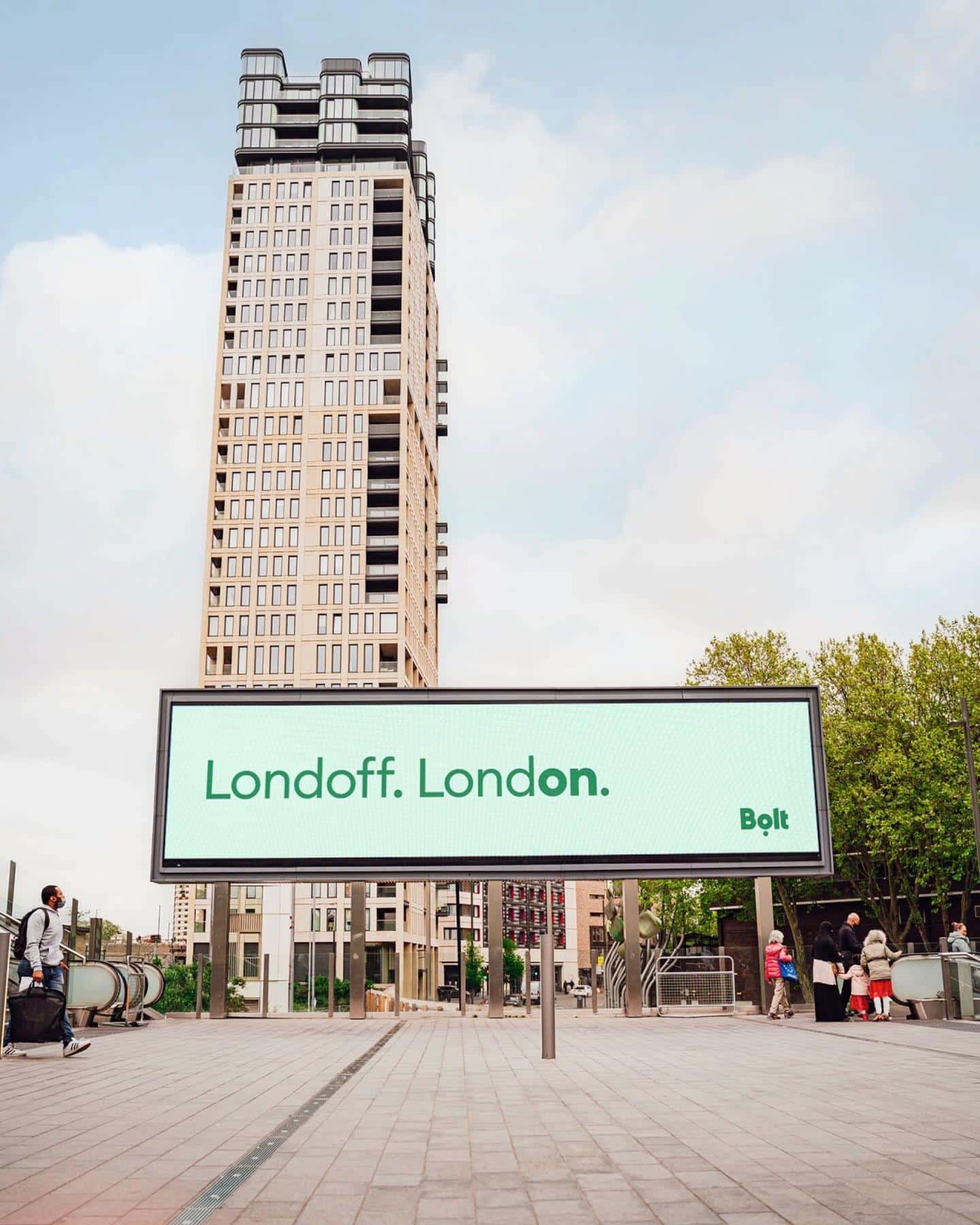 Londoff-London: egyszerűen nagyszerű hirdetési szöveg a Bolttól.