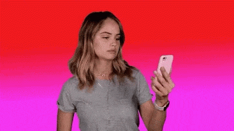 block-blocked Funny gif about a girl blocking someone on her phone